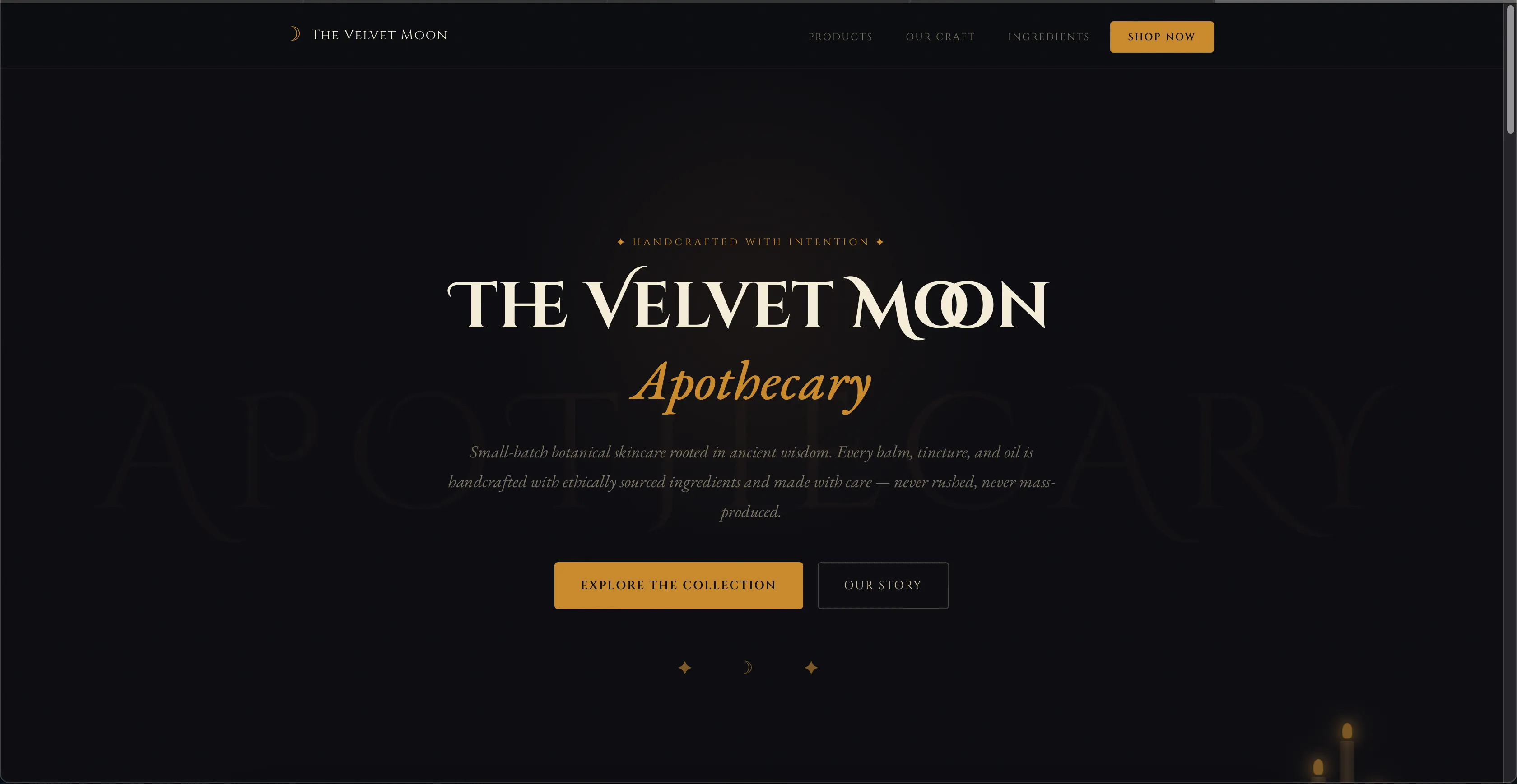 The Velvet Moon Apothecary